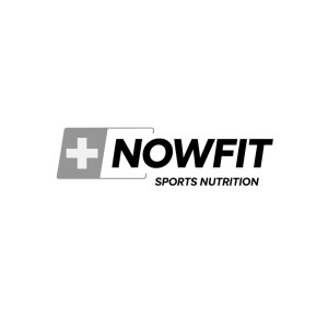 Logo NowFit Sports Nutrition, progetto di branding e visual identity a cura di doublea lab